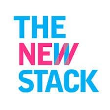 The New Stack logo, featuring blue and pink text with a modern, interwoven style.