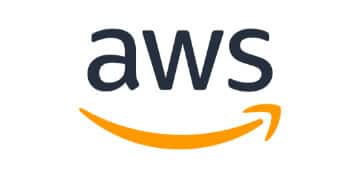 This is a full color AWS company logo