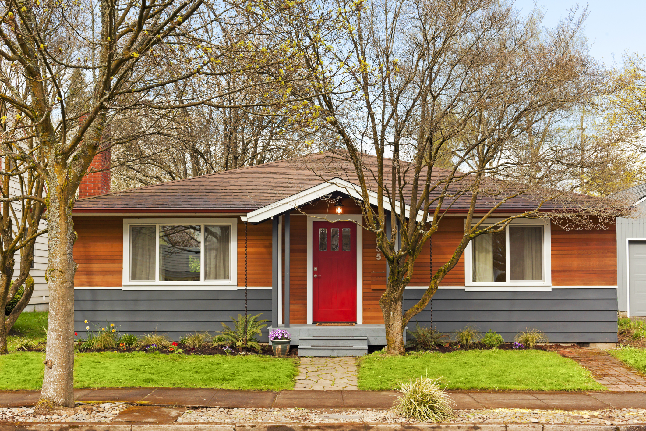 Exterior of a home.